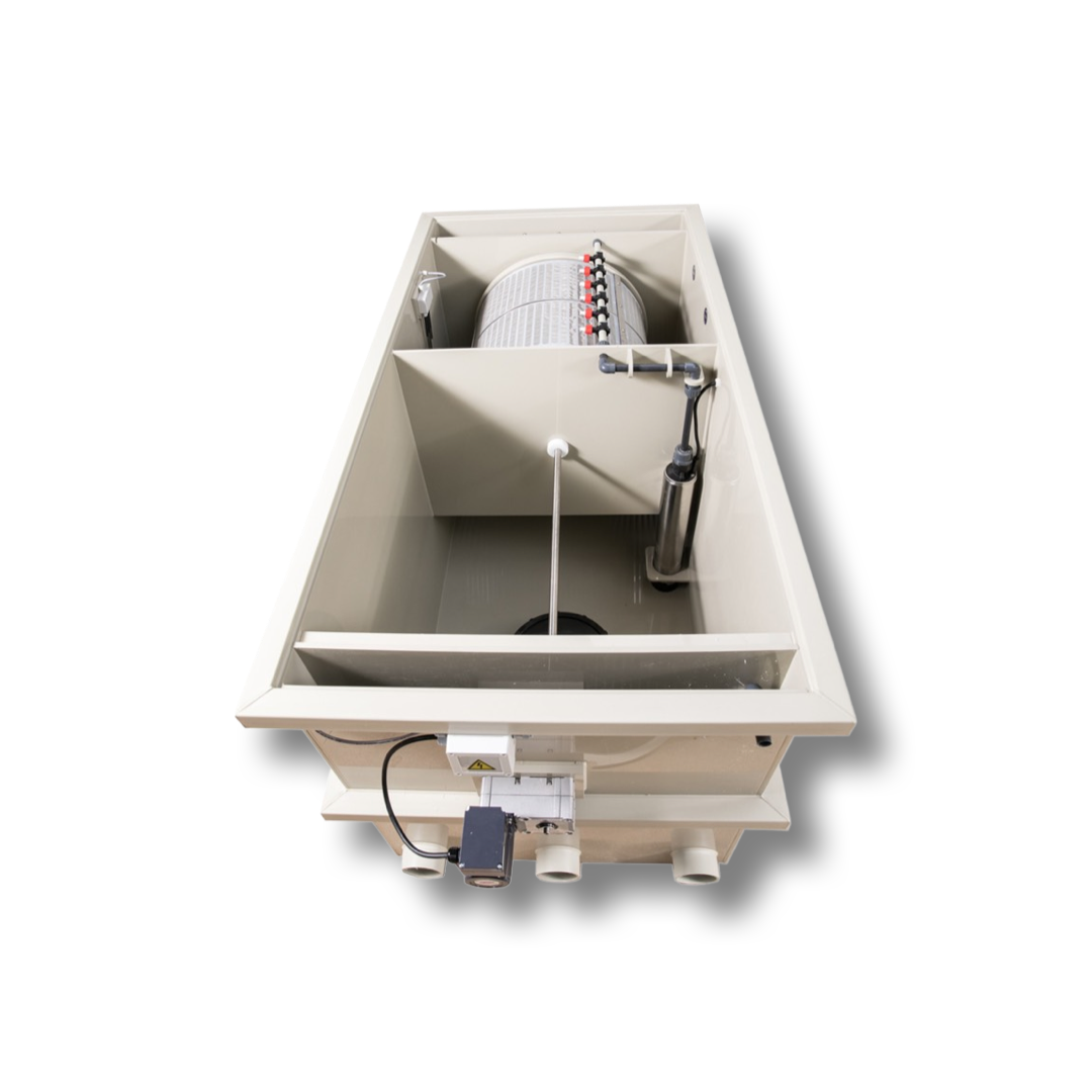 Trommelfilter CL50 + ingebouwde spoelpomp